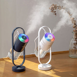 200ml Portable Colorful Light Humidifier USB Rechargeable Car Humidifier