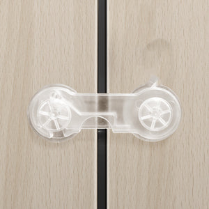 Baby Anti-opening Cabinet Door Transparent Safety Lock